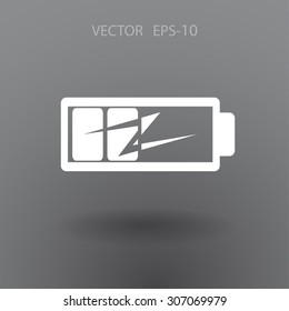 icono de cargador de batería