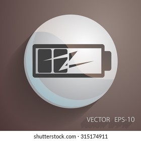 Battery charger icon
