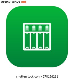 Battery Charger. icon. vector design