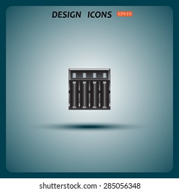 Battery Charger. icon. vector design