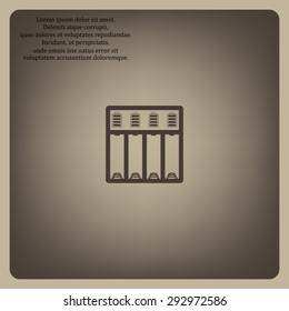 Battery Charger. icon. vector design