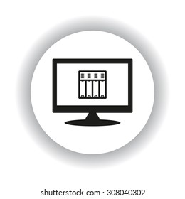 Battery Charger. icon. vector design