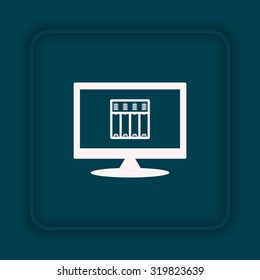 Battery Charger. icon. vector design