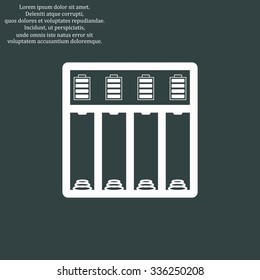 Battery Charger. icon. vector design