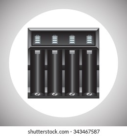 Battery Charger. icon. vector design