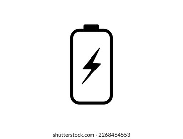 battery charger icon vector illustration logo