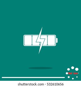 Battery Charging Icon