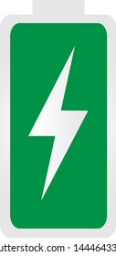	
Battery charging icon. Flat illustration of Battery charging vector icon for web.