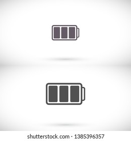 battery Charging icon . Lorem Ipsum Illustration design