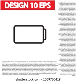battery Charging icon . Lorem Ipsum Illustration design