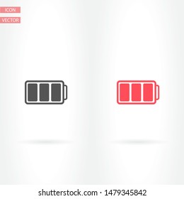 battery Charging icon . Lorem Ipsum Illustration design