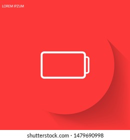 battery Charging icon . Lorem Ipsum Illustration design