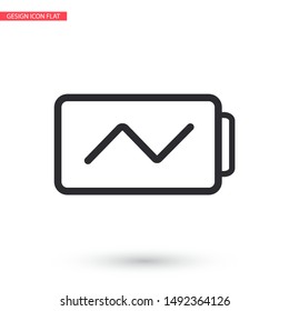 battery Charging icon . Lorem Ipsum Illustration design