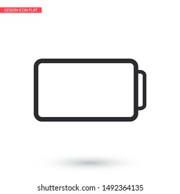 battery Charging icon . Lorem Ipsum Illustration design