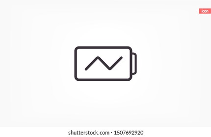 battery Charging icon . Lorem Ipsum Illustration design