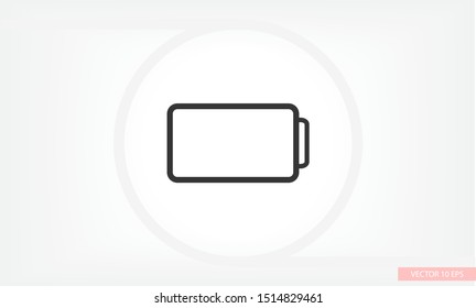 battery Charging icon . Lorem Ipsum Illustration design