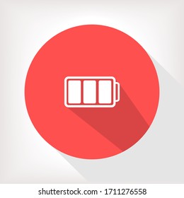 battery Charging icon . Lorem Ipsum Illustration design