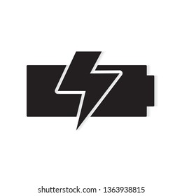 battery charging icon- vector illustration