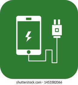 Battery charging icon for your project
