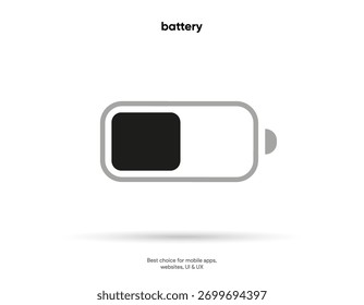 Proceso de carga de la batería Plantilla Recargo del teléfono que muestra. Teléfono enchufado y cargando. Ilustración vectorial EPS10. Carga de la batería.