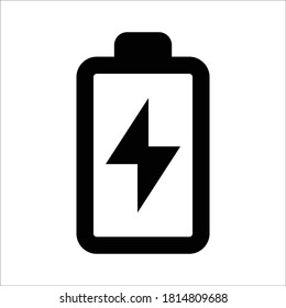 Vector de icono de interfaz de usuario de carga de batería