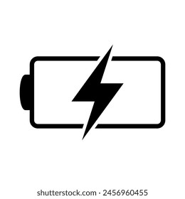 Vector de iconos de IU de carga de batería