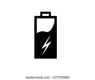Battery Charging vector icon - Vector
