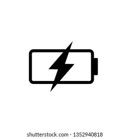 Battery Charging vector icon