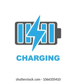 Battery Charging vector icon. EPS 10