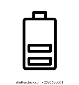Vektorsymbol für Batterieladung einzeln