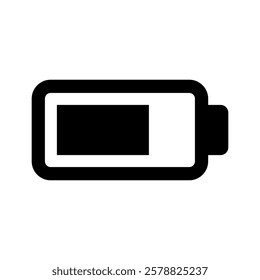 Battery charging vector illustration on white background