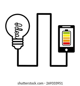 battery concept design, vector illustration eps10 graphic 