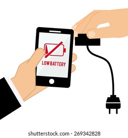 battery concept design, vector illustration eps10 graphic 
