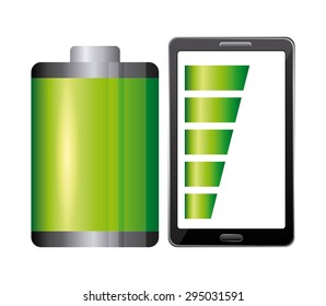 battery concept design, vector illustration eps10 graphic 