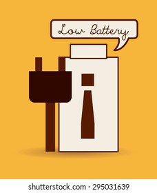 battery concept design, vector illustration eps10 graphic 