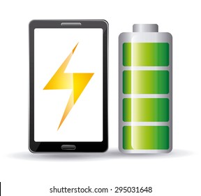 battery concept design, vector illustration eps10 graphic 