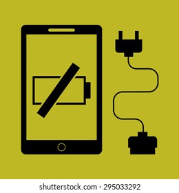 battery concept design, vector illustration eps10 graphic 