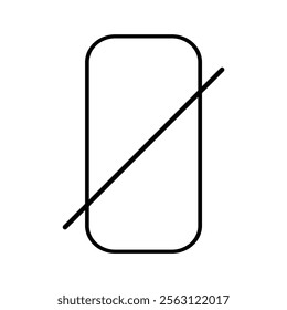 Battery dead icon Vertical vector illustration