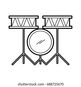 battery drums instrument icon