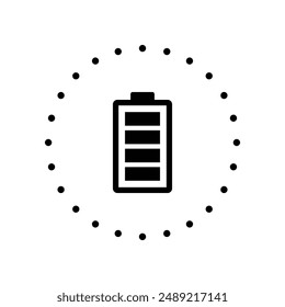 Vector de icono de señal electrónica