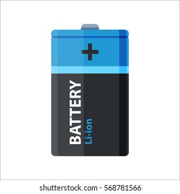 Battery energy electricity tool vector illustration.