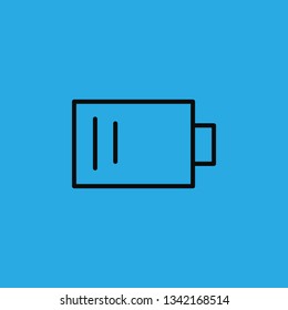 battery energy icon vector