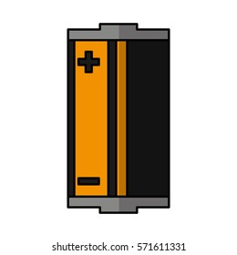 battery energy isolated icon vector illustration design