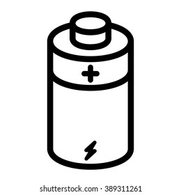 Battery Energy vector icon