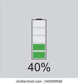 Battery Energy Vector Logo background Template
