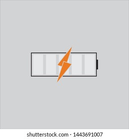 Battery Energy Vector Logo background Template