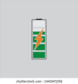 Battery Energy Vector Logo background Template