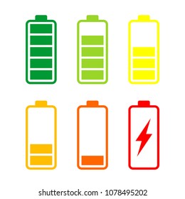 Battery Energy Vector Logo Template