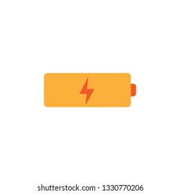 Battery Flat Style Vector Icon