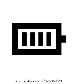 Battery Full Icon, Vector graphics eps 10